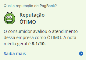 miniatura reclame aqui pagbank