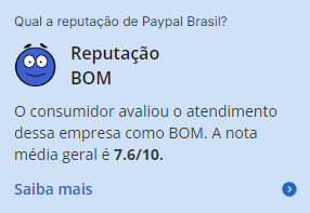 miniatura reclame aqui paypal