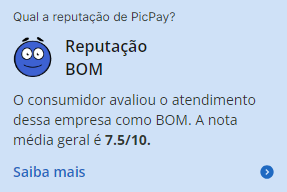 miniatura reclame aqui picpay