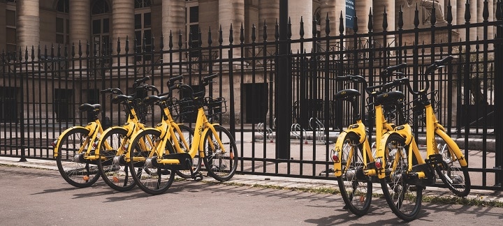 itaú bike, bicicletas compartilhadas, aplicativo de transporte, yellow, uber, como alugar bicicleta