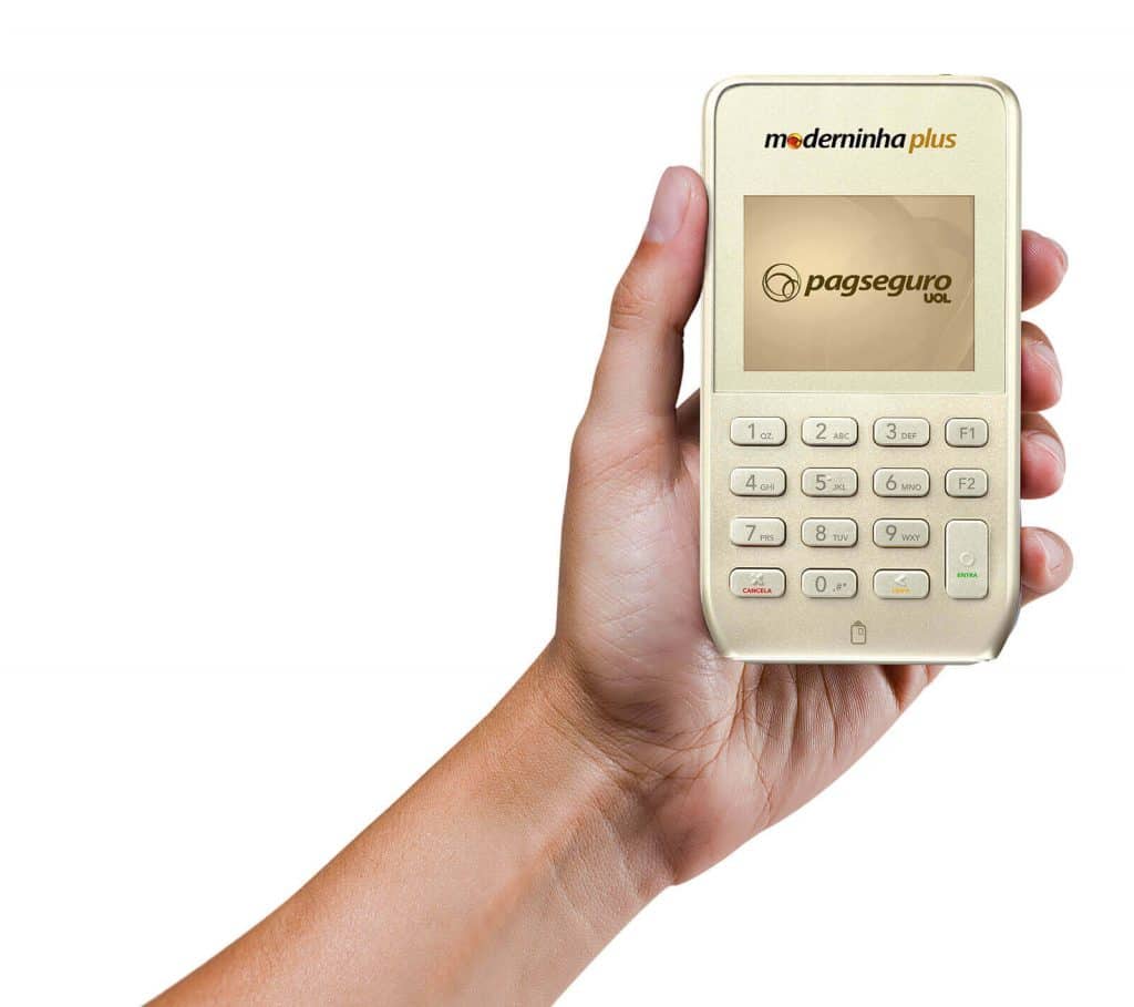 A maquina de cartão Moderninha Plus, da PagSeguro, pode ser a maquineta ideal para o seu negócio