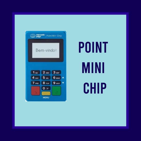 Máquina de cartões Point Mini Chip