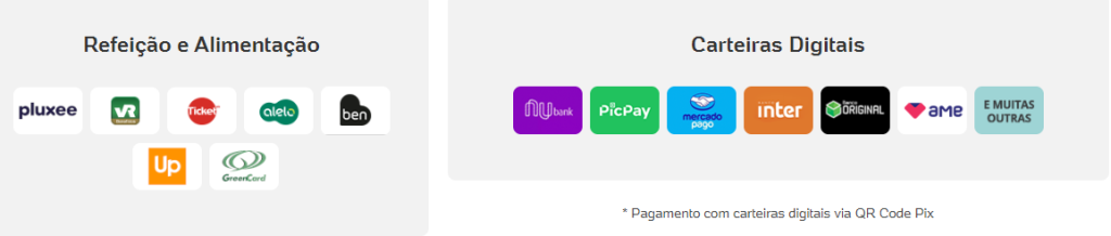 Voucher pagamentos Pagbank