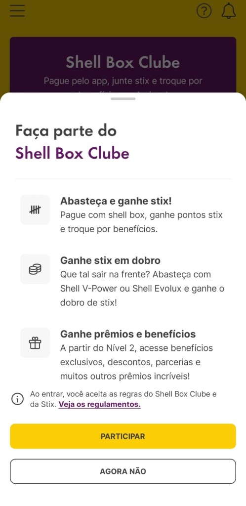 shell box clube