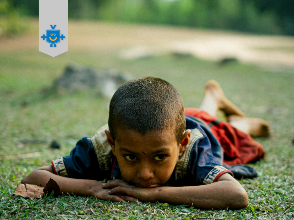 Movimento criança sem dívida.