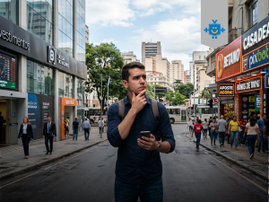 Jovens estão na dúvida entre investir ou apostar.
